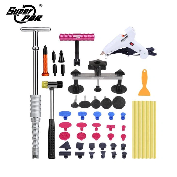 Super PDR Tools Car Body Repair Kit Dent Puller Kit Pulling Bridge Glue Gun China Wholesale Tools